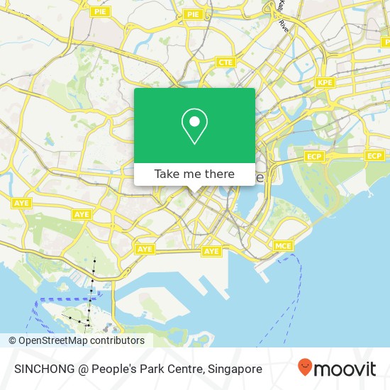 SINCHONG @ People's Park Centre map