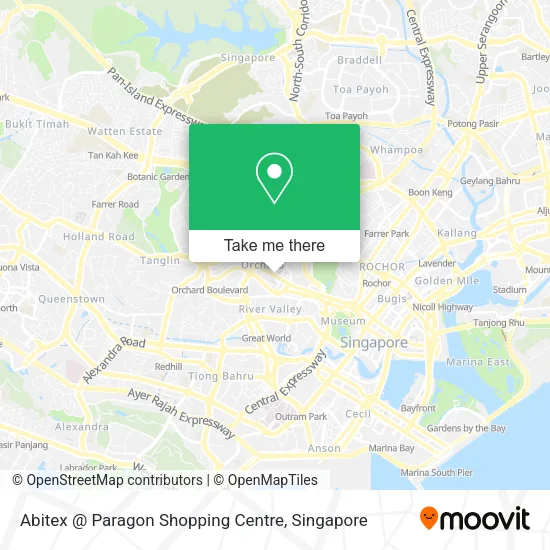 Abitex @ Paragon Shopping Centre map