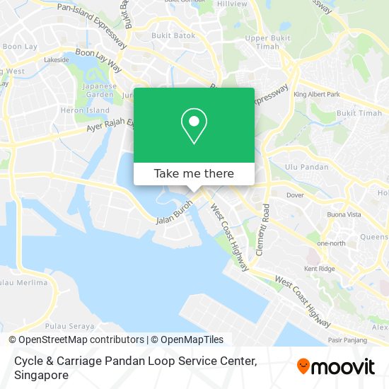 Cycle & Carriage Pandan Loop Service Center地图