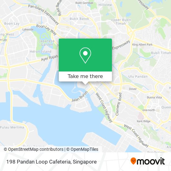 198 Pandan Loop Cafeteria map