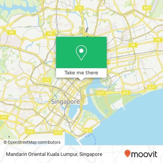 Mandarin Oriental Kuala Lumpur map