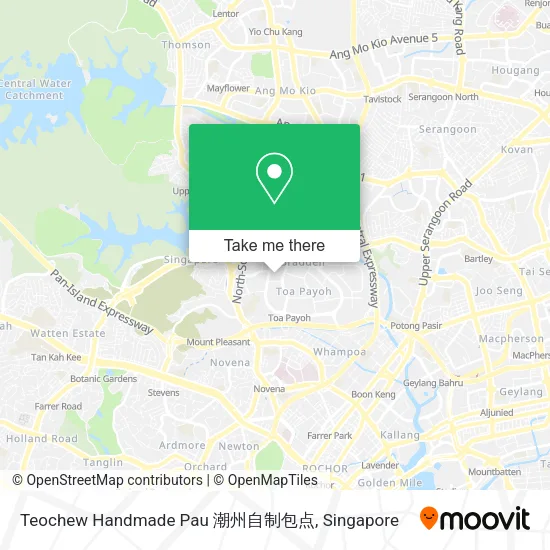 Teochew Handmade Pau 潮州自制包点地图