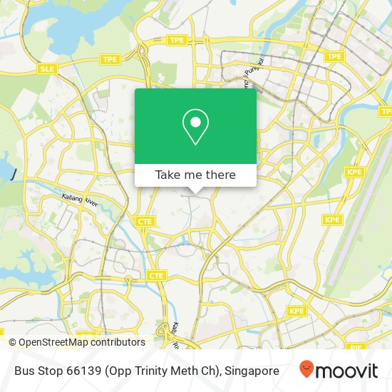 Bus Stop 66139 (Opp Trinity Meth Ch) map