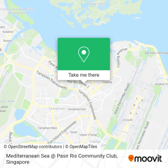 Mediterranean Sea @ Pasir Ris Community Club map