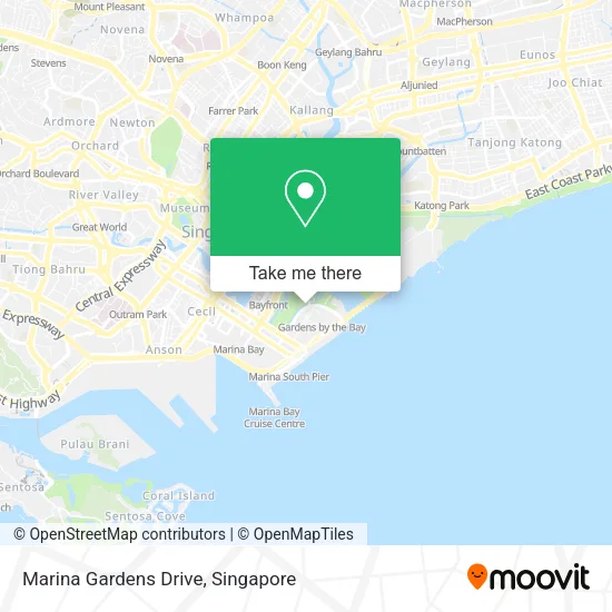 Marina Gardens Drive地图