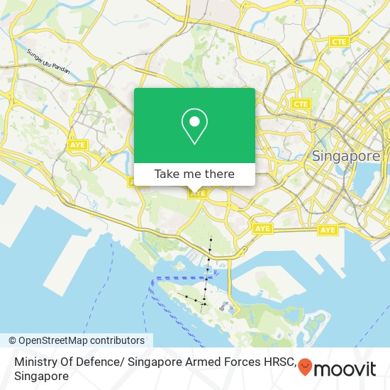Ministry Of Defence/ Singapore Armed Forces HRSC map