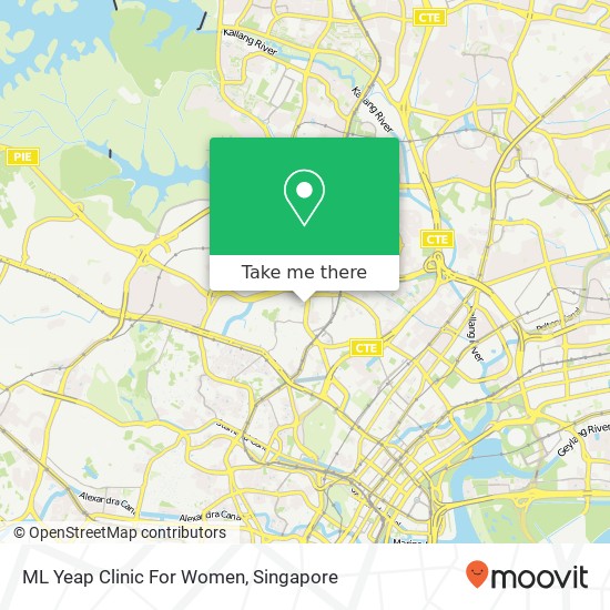 ML Yeap Clinic For Women map