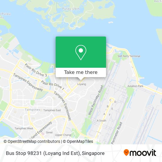 Bus Stop 98231 (Loyang Ind Est)地图