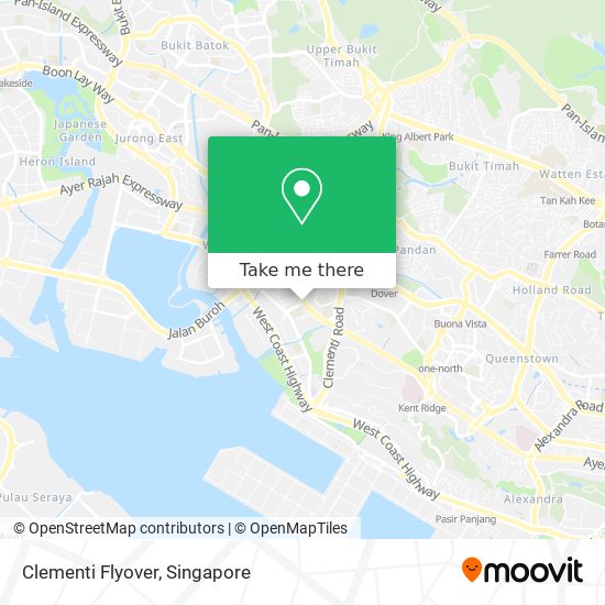 Clementi Flyover地图