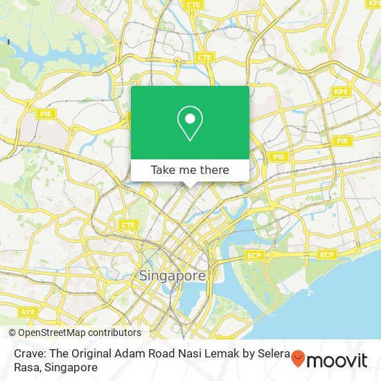 Crave: The Original Adam Road Nasi Lemak by Selera Rasa地图