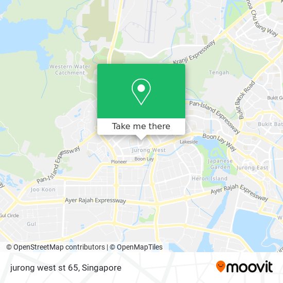 jurong west st 65 map