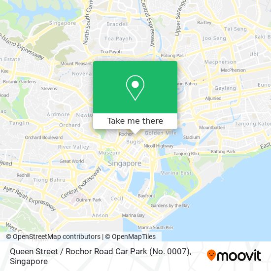 Queen Street / Rochor Road Car Park (No. 0007)地图