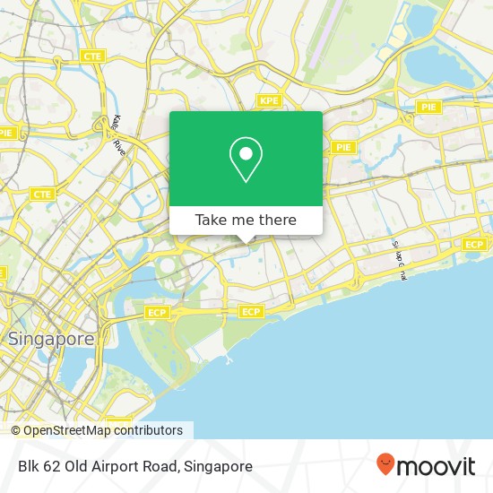 Blk 62 Old Airport Road map