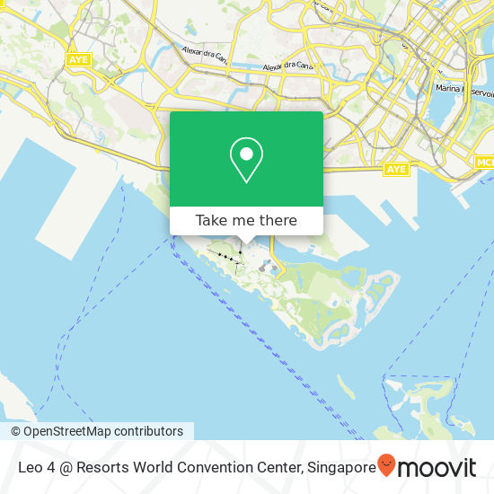 Leo 4 @ Resorts World Convention Center地图