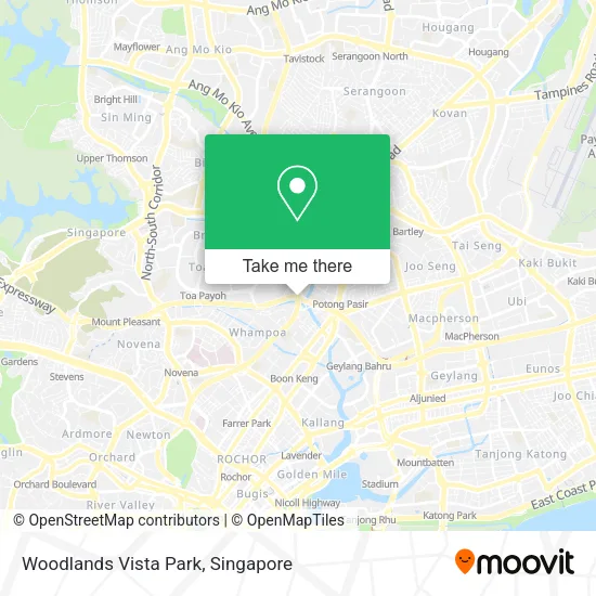 Woodlands Vista Park地图