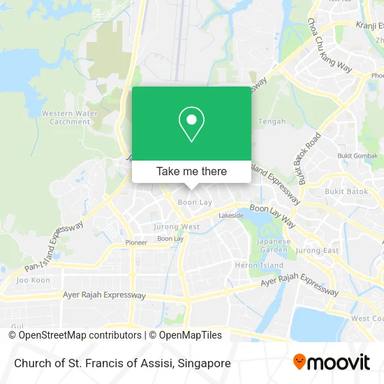 Church of St. Francis of Assisi map