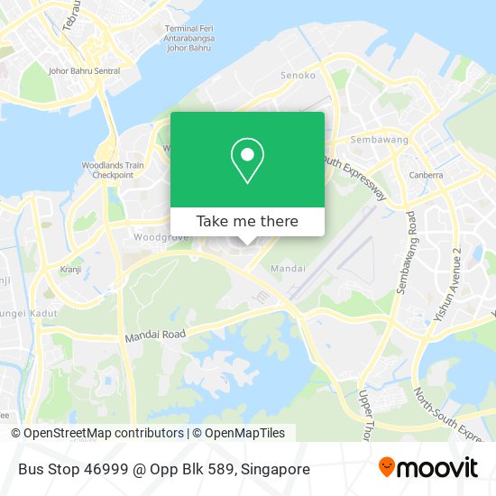 Bus Stop 46999 @ Opp Blk 589 map