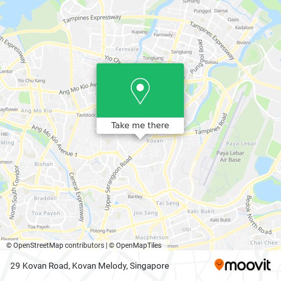 29 Kovan Road, Kovan Melody map