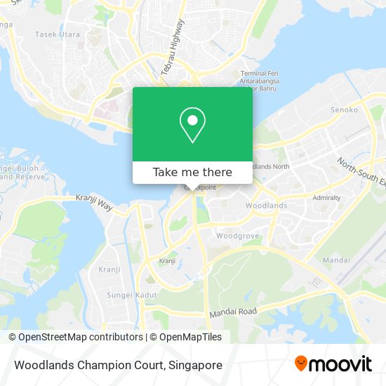 Woodlands Champion Court地图