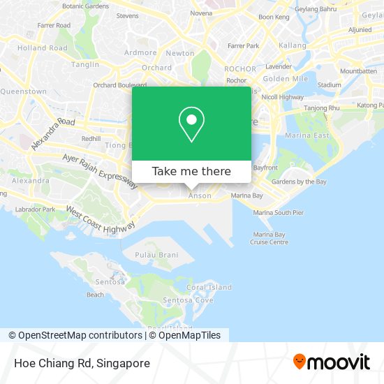 Hoe Chiang Rd map