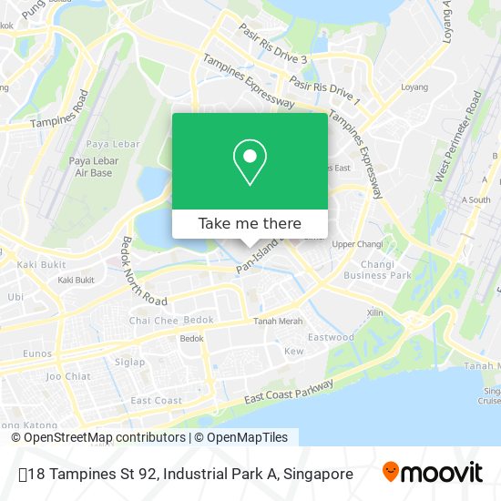 18 Tampines St 92, Industrial Park A map