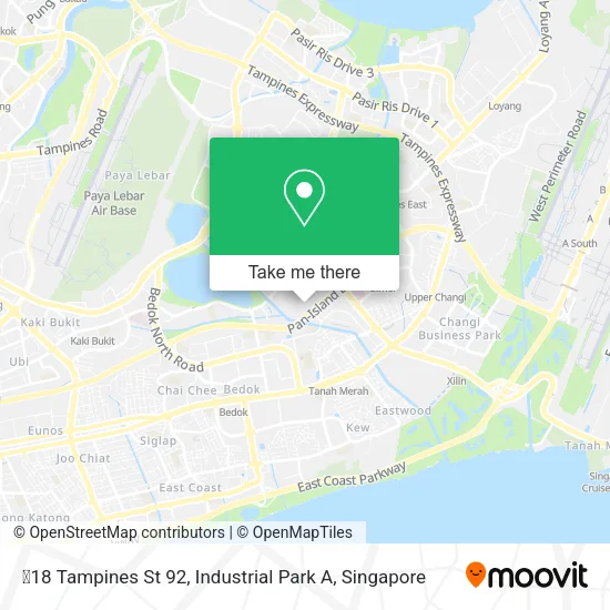 18 Tampines St 92, Industrial Park A map