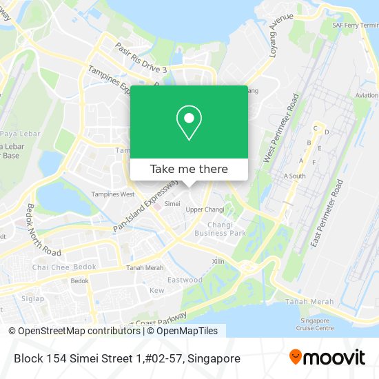Block 154 Simei Street 1,#02-57 map