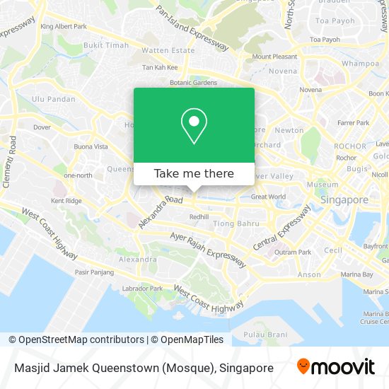 Masjid Jamek Queenstown (Mosque) map