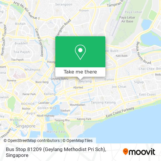 Bus Stop 81209 (Geylang Methodist Pri Sch)地图