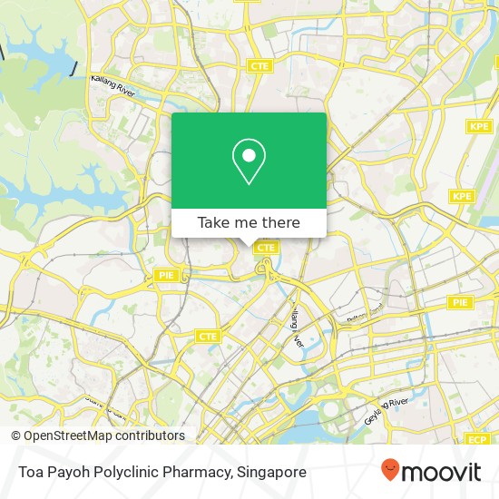 Toa Payoh Polyclinic Pharmacy map