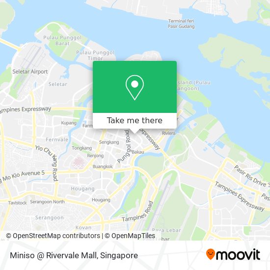 Miniso @ Rivervale Mall map