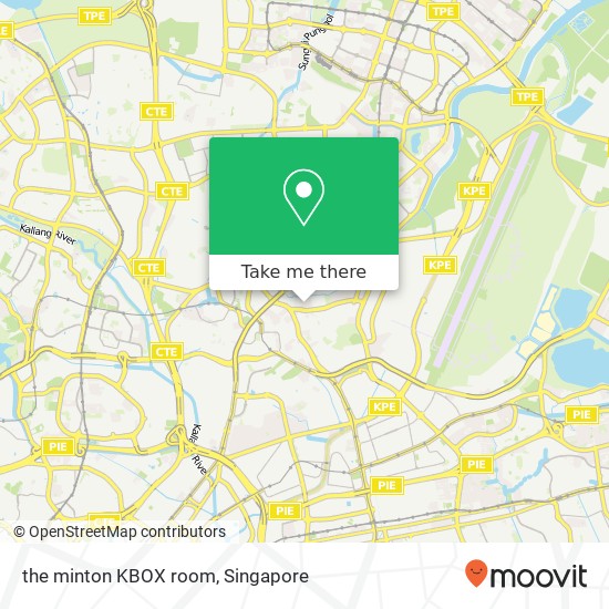 the minton KBOX room map