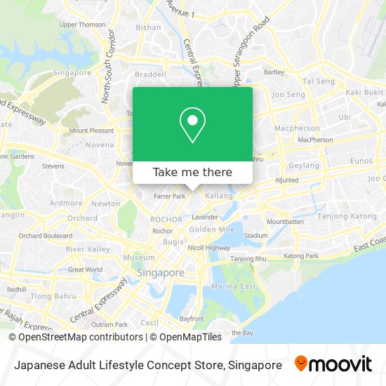 Japanese Adult Lifestyle Concept Store map