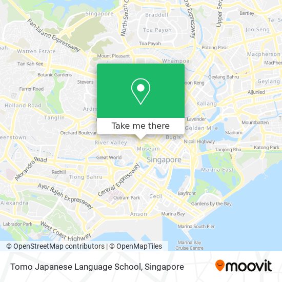 Tomo Japanese Language School map