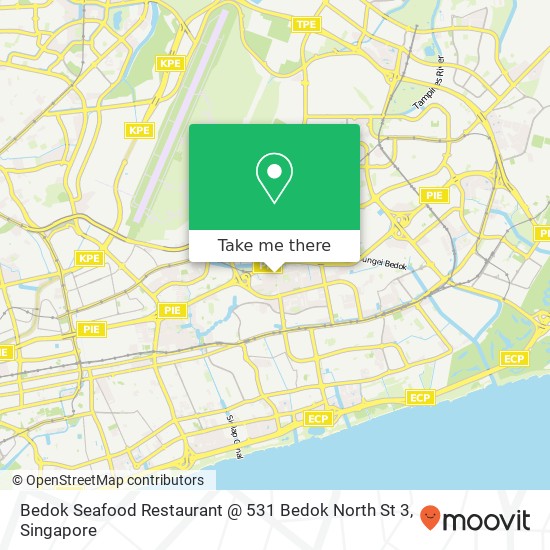 Bedok Seafood Restaurant @ 531 Bedok North St 3 map