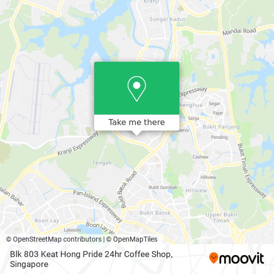 Blk 803 Keat Hong Pride 24hr Coffee Shop map