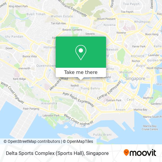 Delta Sports Complex (Sports Hall) map