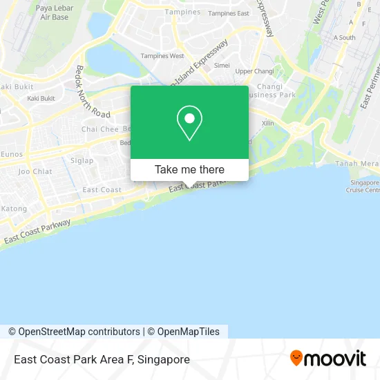 East Coast Park Area F地图
