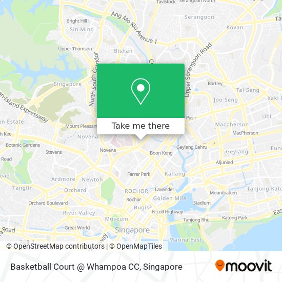 Basketball Court @ Whampoa CC map