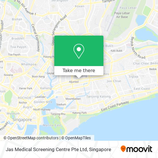 Jas Medical Screening Centre Pte Ltd map