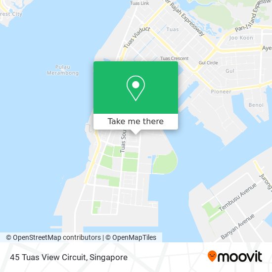 45 Tuas View Circuit map