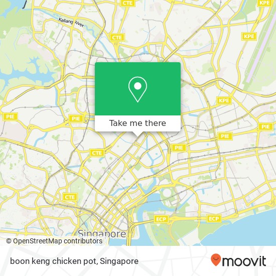 boon keng chicken pot map