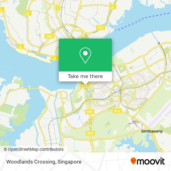 Woodlands Crossing地图