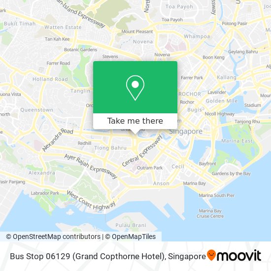 Bus Stop 06129 (Grand Copthorne Hotel)地图