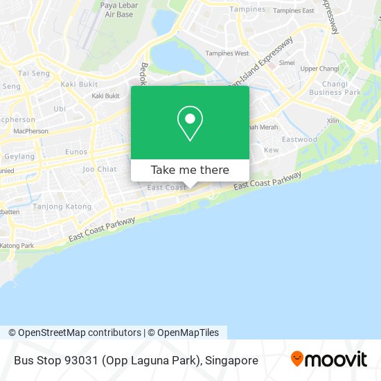 Bus Stop 93031 (Opp Laguna Park)地图