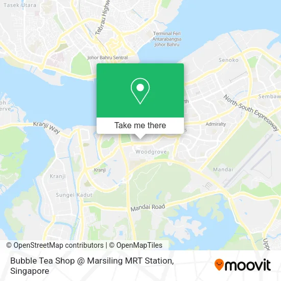 Bubble Tea Shop @ Marsiling MRT Station地图