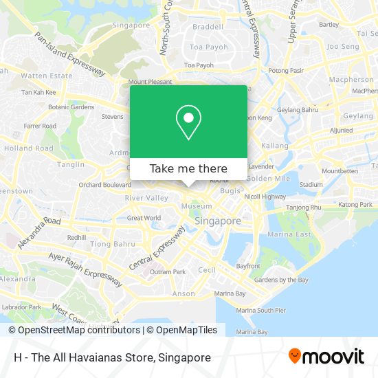 H - The All Havaianas Store map