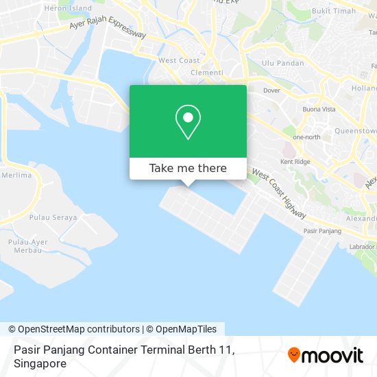 How to get to Pasir Panjang Container Terminal Berth 11 in Singapore by ...