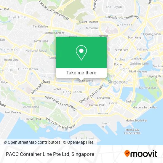 PACC Container Line Pte Ltd地图
