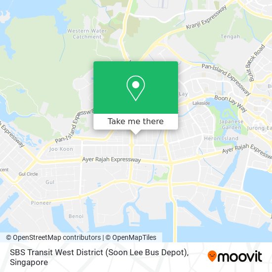 SBS Transit West District (Soon Lee Bus Depot)地图